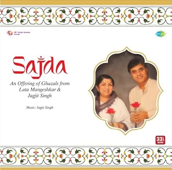 SAJDA : LATA MANGESHKAR AND JAGJIT SINGH 2LP SET - VINYL RECORD